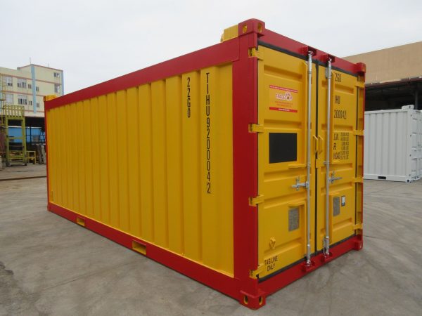 20’ General Purpose DNV Shipping Container ( Yellow )