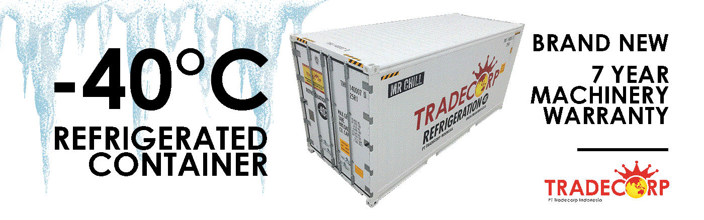 reefer container 20 feet baru dan bekas cocok untuk product yang membutuhkan suhu dingin