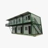 Kantor Proyek Modular Hijau Green Prefab Site Office, site huts for sale