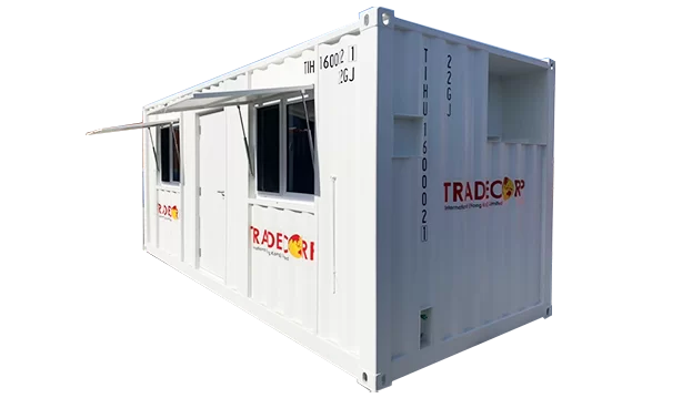 office container with pantry ukuran 20 feet