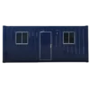 Office Container 20 Feet (Dark Blue) Side