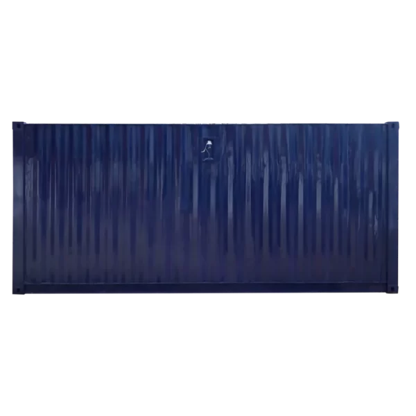 Office Container 20 Feet (Dark Blue) Side