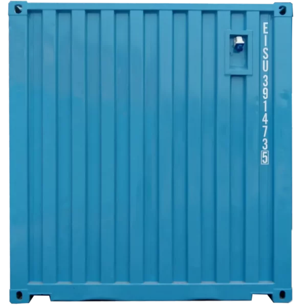 Office Container 20 Feet (Light Blue) Front End