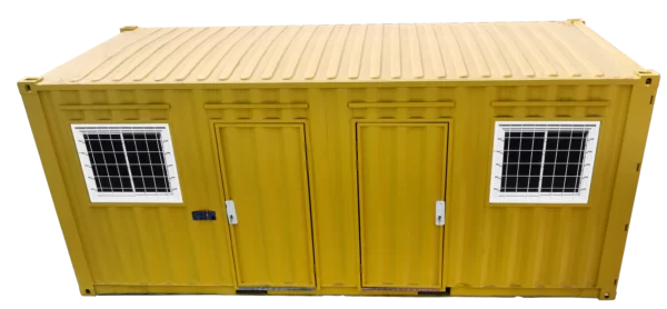 Office Container 20 Feet (Yellow) Top