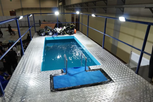 Scuba Tank Container 40 Feet Top