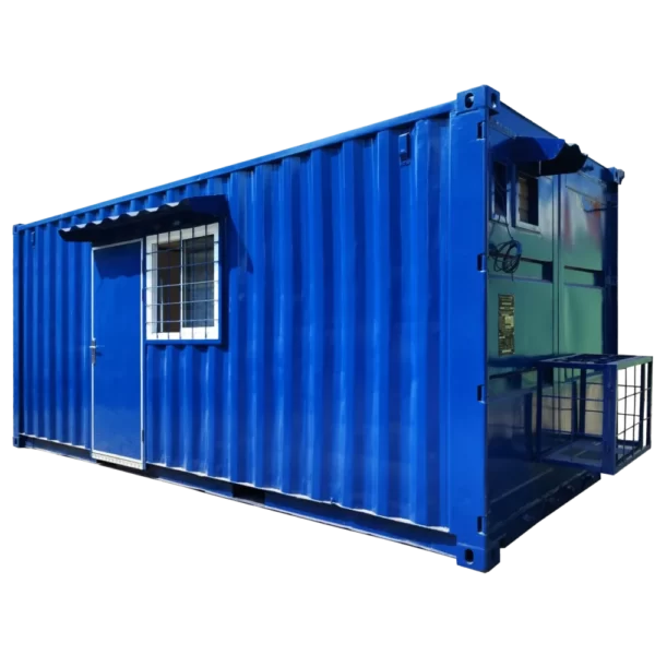 Sleeper Container 20 Feet (Dark Blue) Side