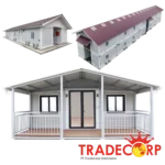 Portable Buildings for Houses, Offices, and Dormitories