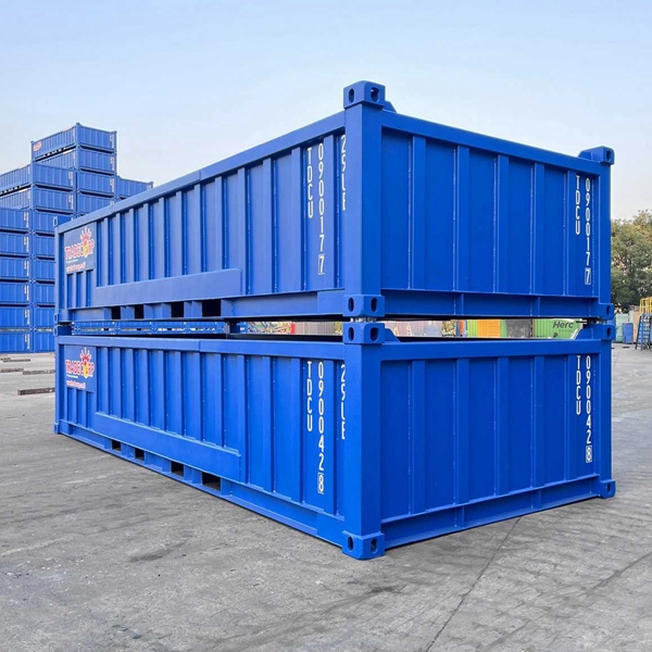 Half Height Containers (Blue)