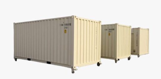 fully enclosed office container