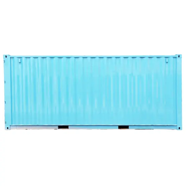 Office Container 20 Feet 2 Jendela Depan Ocean Blue