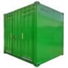 10 Feet Toilet Container 2 Pintu (Green) Side 2