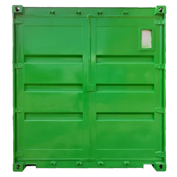 10 Feet Toilet Container 2 Pintu (Green) Side 3