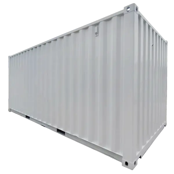 Office Container 2 Sliding Windows 20 Feet (White)