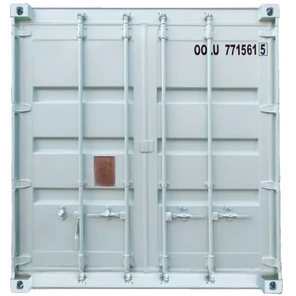 Office Container 2 Sliding Windows 40 Feet (White)