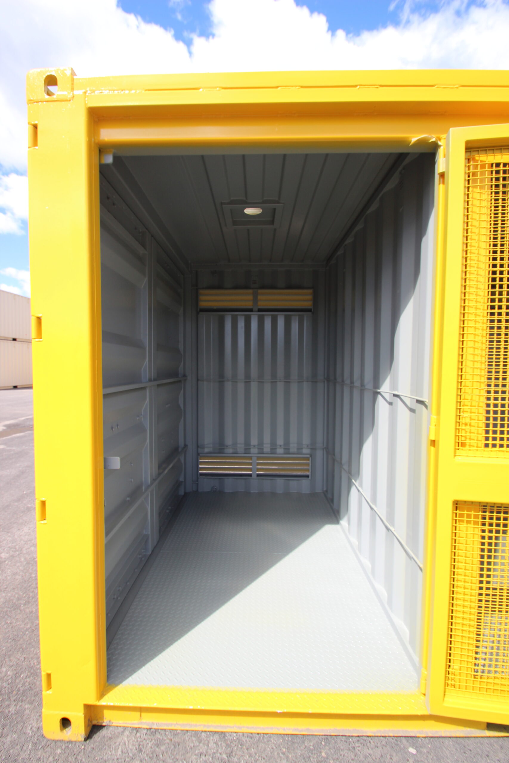Gas Cylinder Storage Container 20ft for Sale and Rent Tradecorp Indonesia