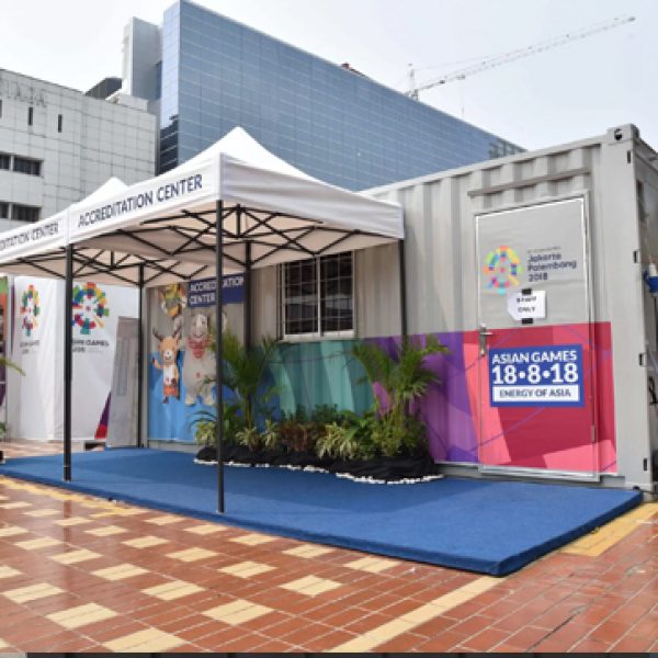 Expo booth container