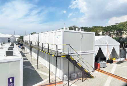 rumah prefab modular untuk formula e event